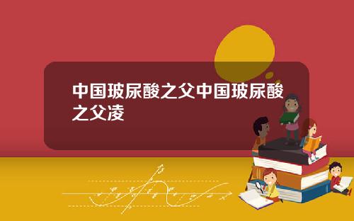 中国玻尿酸之父中国玻尿酸之父凌