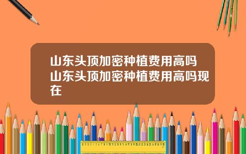 山东头顶加密种植费用高吗山东头顶加密种植费用高吗现在
