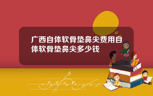 广西自体软骨垫鼻尖费用自体软骨垫鼻尖多少钱