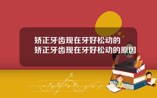 矫正牙齿现在牙好松动的 矫正牙齿现在牙好松动的原因