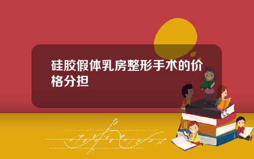 硅胶假体乳房整形手术的价格分担