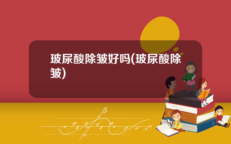 玻尿酸除皱好吗(玻尿酸除皱)